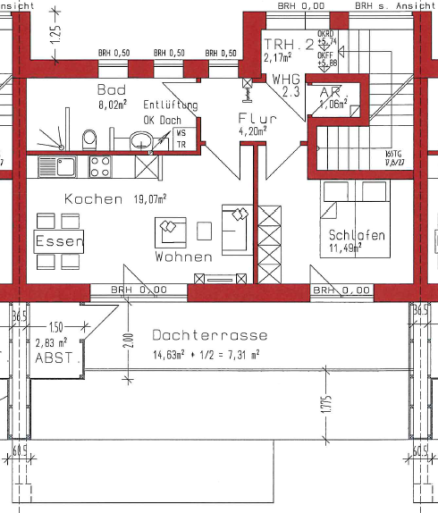Grundriss 4b / DG