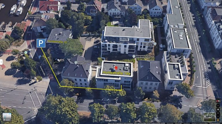 Besucherparkplatz der HEYEN Immobilien Besucherparkplatz der HEYEN Immobilien