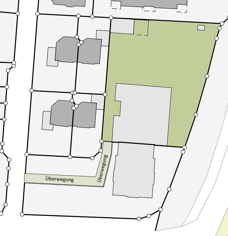 Das 1.754 m² Grundstück