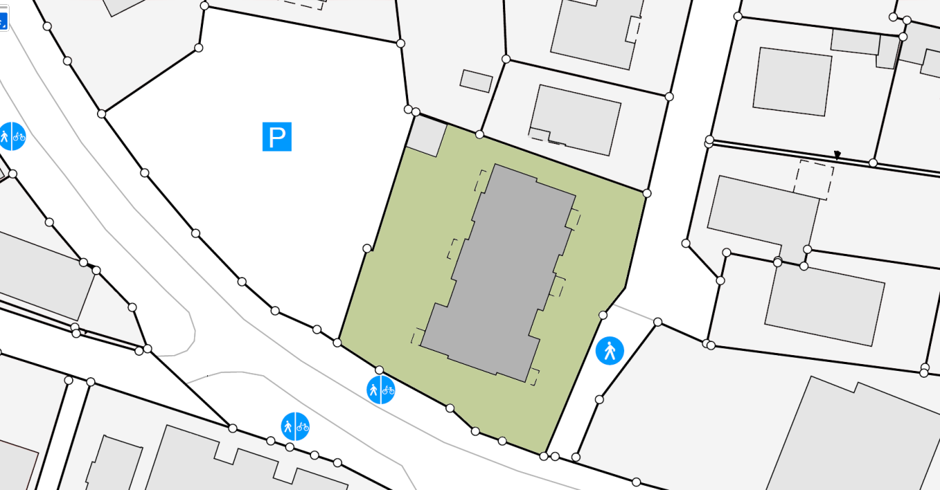 Lageplan des Grundstücks Lageplan des Grundstücks