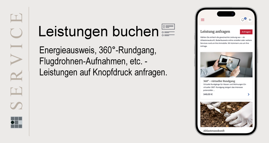Service / Leistungen buchen Service / Leistungen buchen