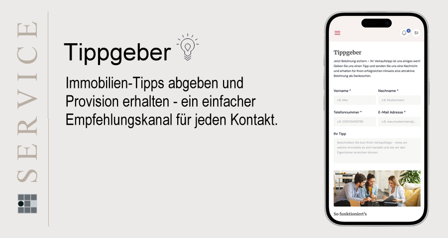 Service / Tippgeber Service / Tippgeber