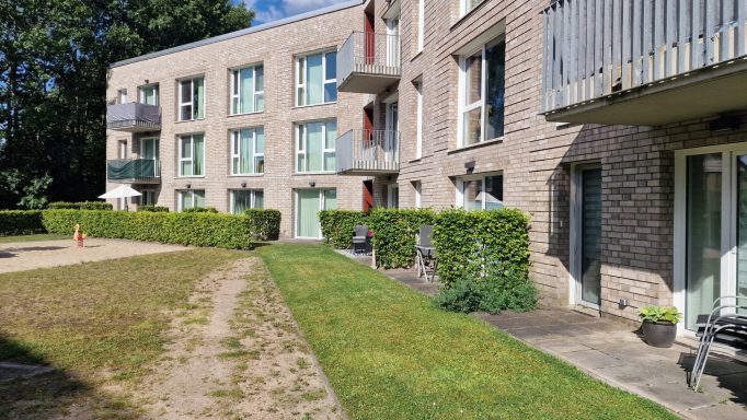 Die Gartenansicht am Nachmittag Die Gartenansicht am Nachmittag