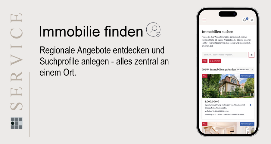 Service / Immobilie finden Service / Immobilie finden