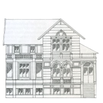 Oldenburger Giebelhaus | TYP D: Die Sonderform, Halbgiebelhaus