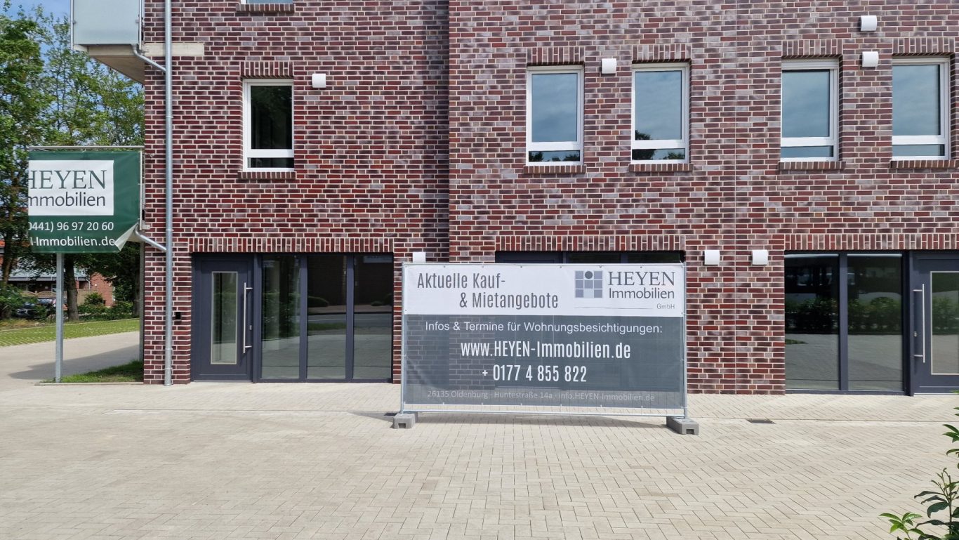 Gebäudeansicht des neuen Wohn- und Geschäftshauses Gebäudeansicht des neuen Wohn- und Geschäftshauses