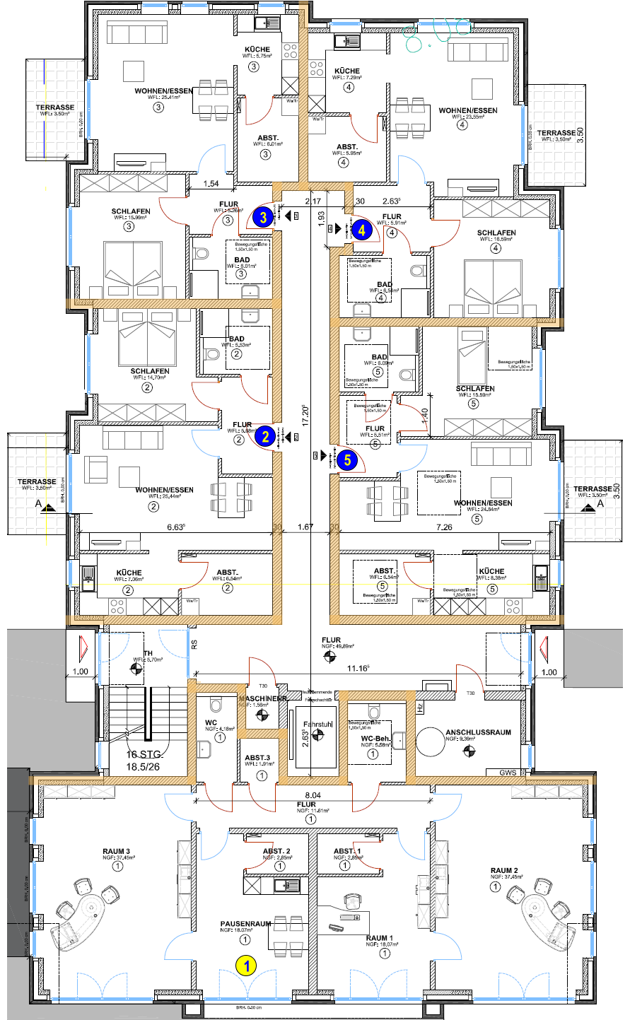 Das komplette Erdgeschoss