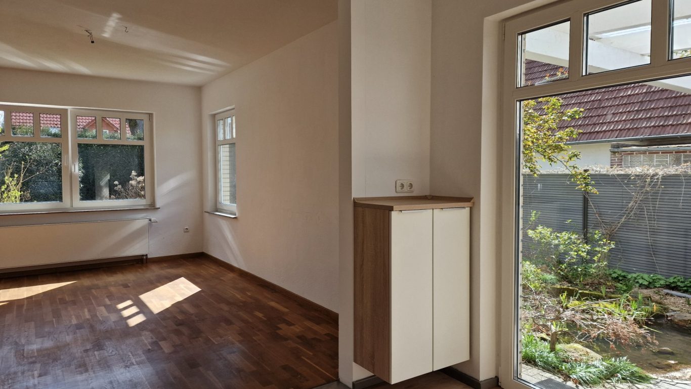 Essbereich und Terrassenzugang Essbereich und Terrassenzugang