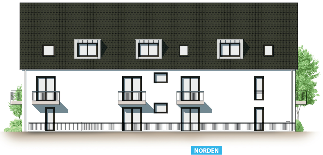 Nord-Ansicht Nord-Ansicht