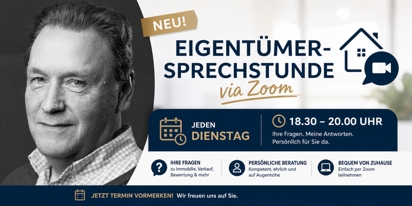 Eigentümer-Sprechstunde via Zoom