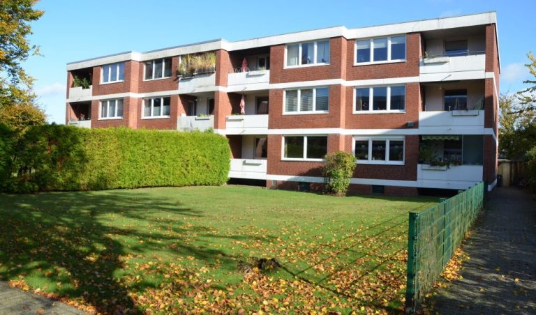 Diese Foto zeigt das Gebäudes der bereits durch die HEYEN Immobilien vermittelte Eigentumswohnung in Oldenburg / Bürgerfelde