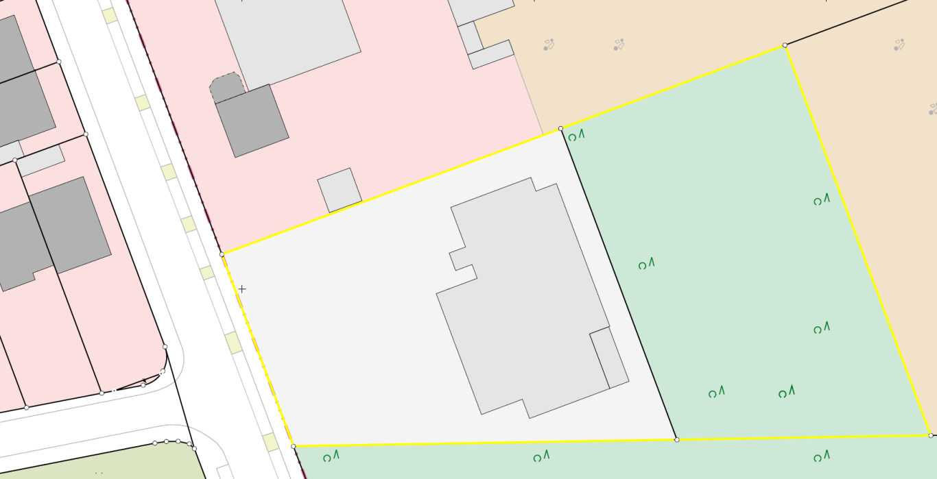 Lageplan des Grundstücks Lageplan des Grundstücks