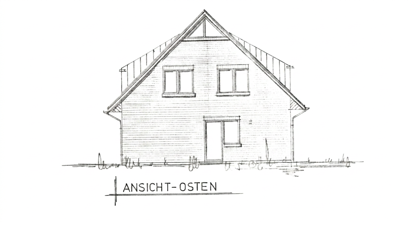 Östliche Gebäudeansicht Östliche Gebäudeansicht