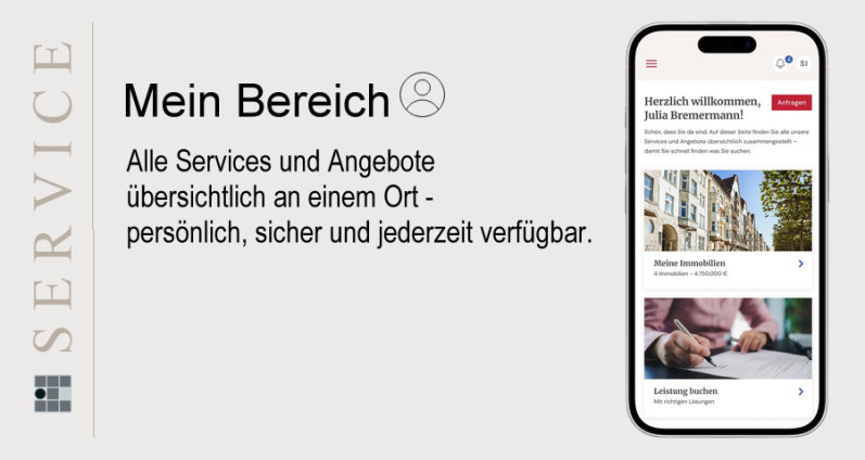 Service / Mein Bereich Mein Bereich