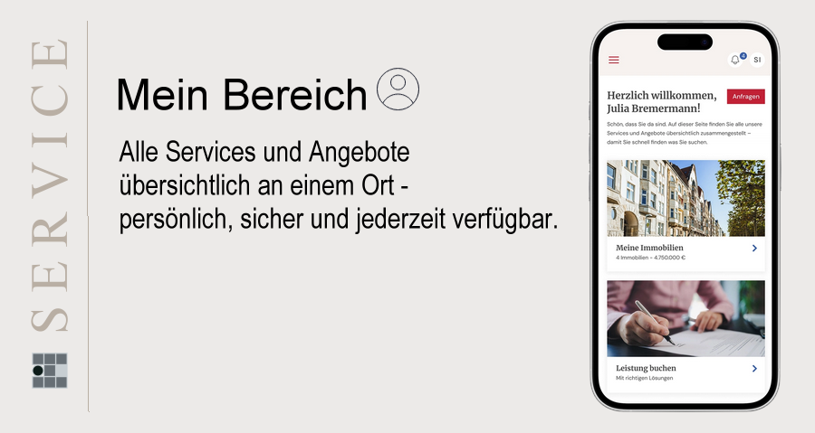 Service / Mein Bereich Service / Mein Bereich