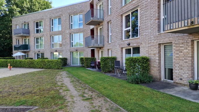 Die Gartenansicht am Vormittag Die Gartenansicht am Vormittag