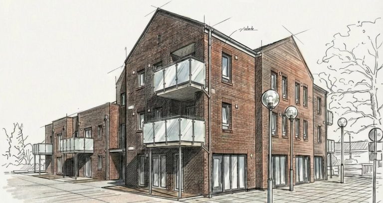 Das neue Wohn- und Geschäftshaus in 26203 Wardenburg