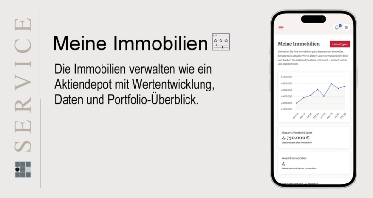 Service / Meine Immobilien Meine Immobilien